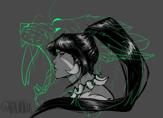 Nidalee (Commission)